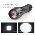 TP-1877 XML T6 / U2 LED poderosa luz / linterna de alimentación Zoomable con bolsa de nylon